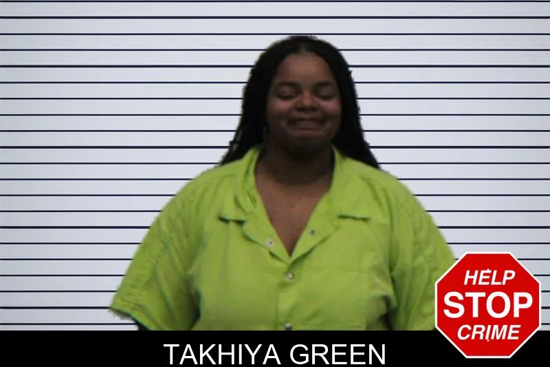 Takhiya Green mugshot – Turner County , Georgia Takhiya Green mugshot
