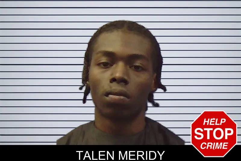 Talen Meridy mugshot