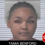 Tamia Benford mugshot