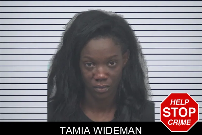 Tamia Wideman mugshot