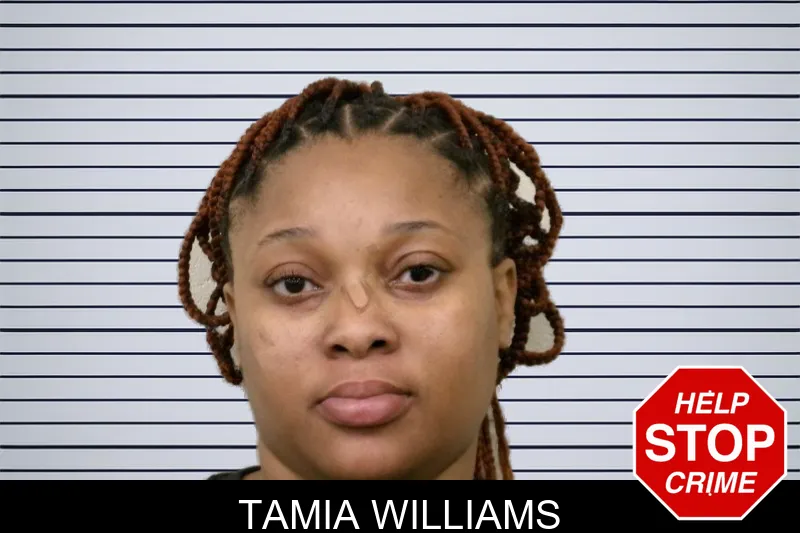 Tamia Williams mugshot