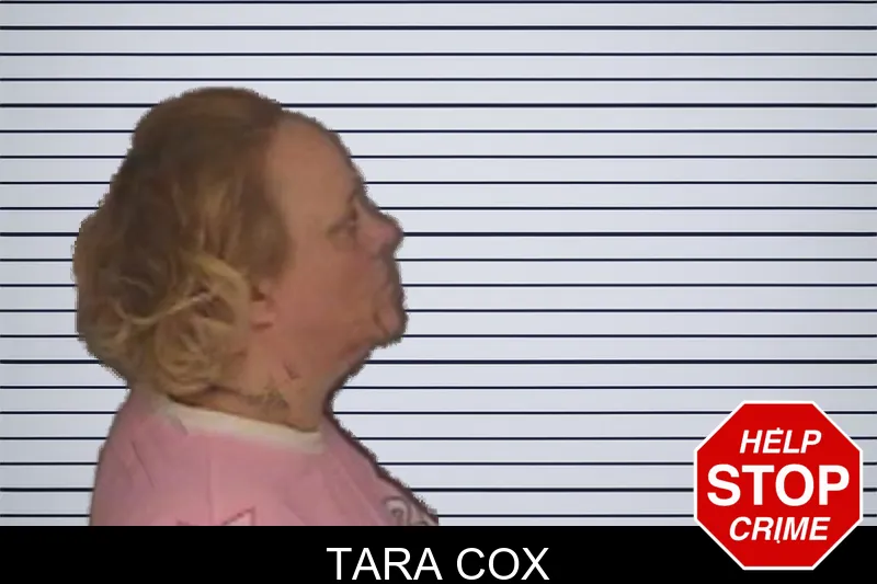 Tara Cox mugshot