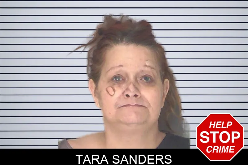 Tara Sanders mugshot
