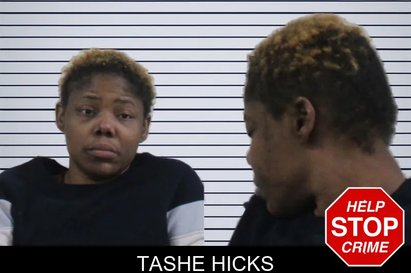 Tashe Hicks mugshot