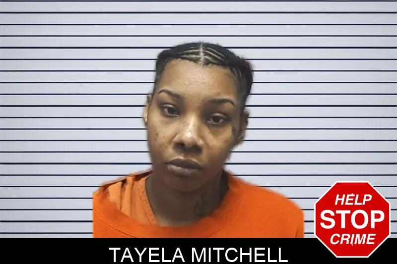 Tayela Mitchell mugshot