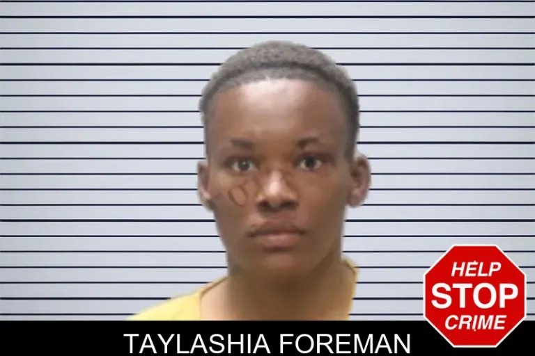 Taylashia Foreman mugshot – Muscogee County , Georgia Taylashia Foreman