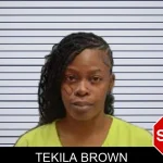 Tekila Brown mugshot