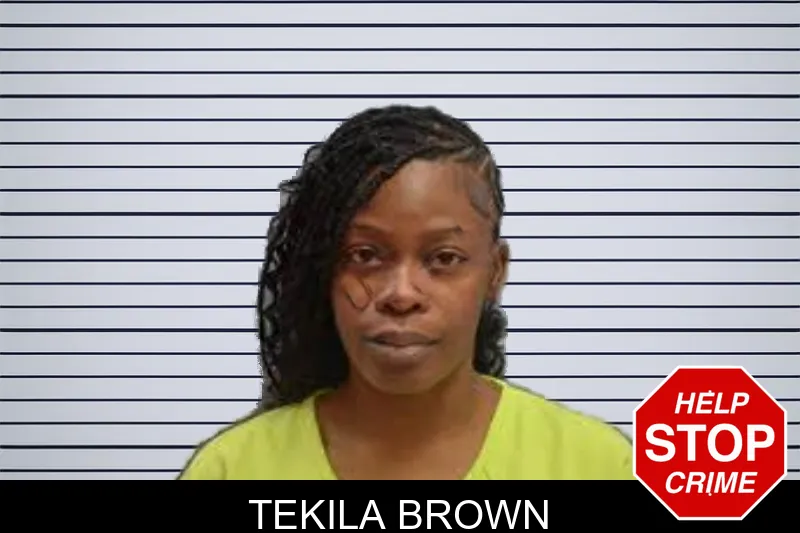 Tekila Brown mugshot – Lee County , Georgia Tekila Brown mugshot