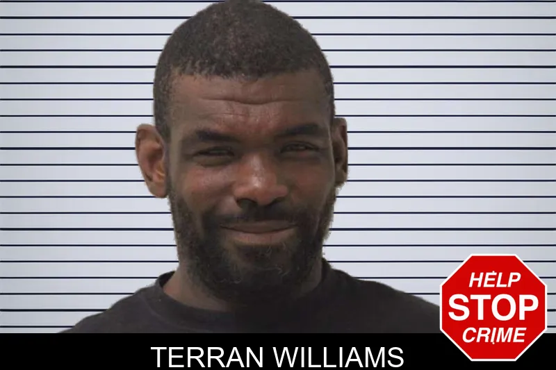 Terran Williams mugshot