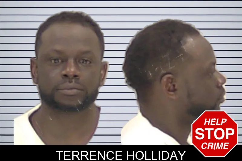 Terrence Holliday mugshot