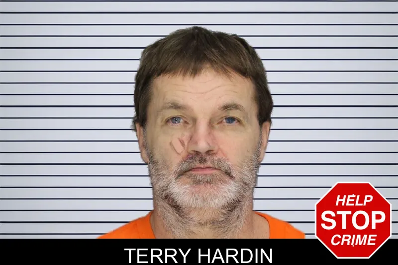 Terry Hardin mugshot
