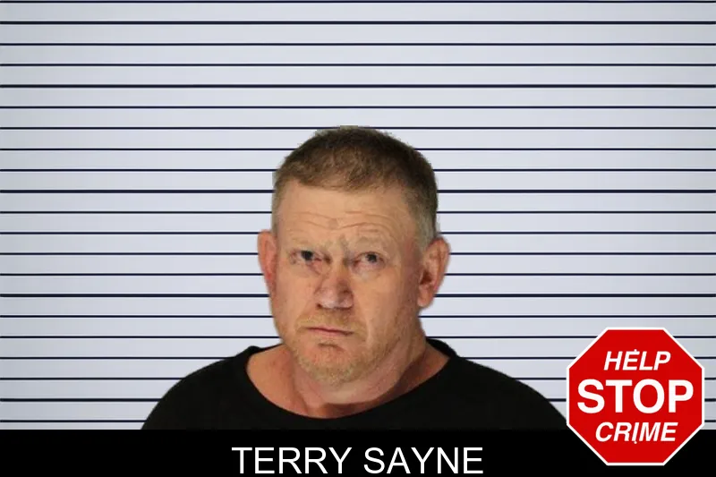 Terry Sayne mugshot