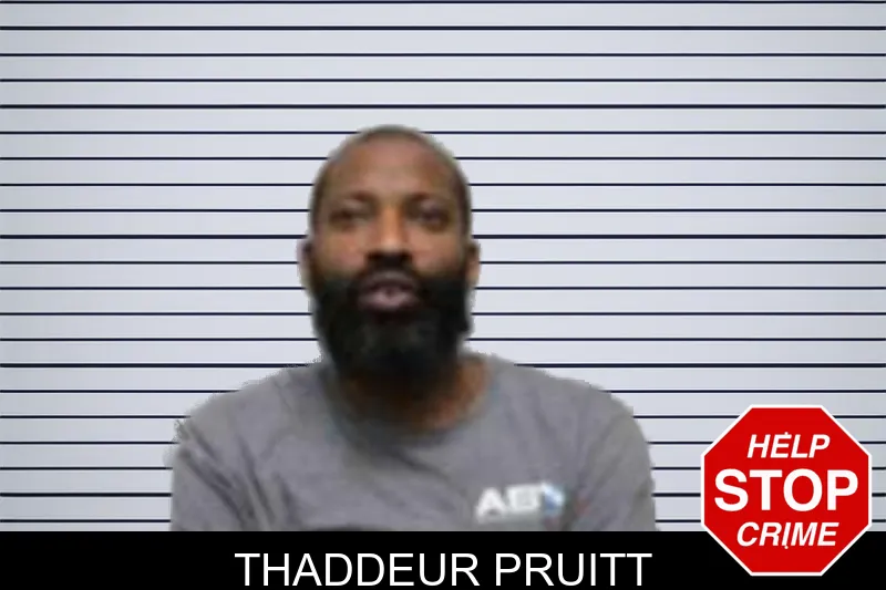 Thaddeur Pruitt mugshot