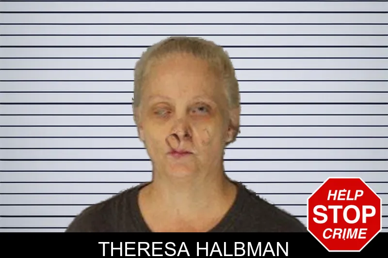 Theresa Halbman mugshot