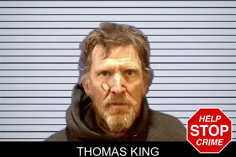 Thomas King mugshot