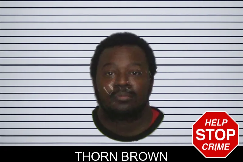 Thorn Brown mugshot