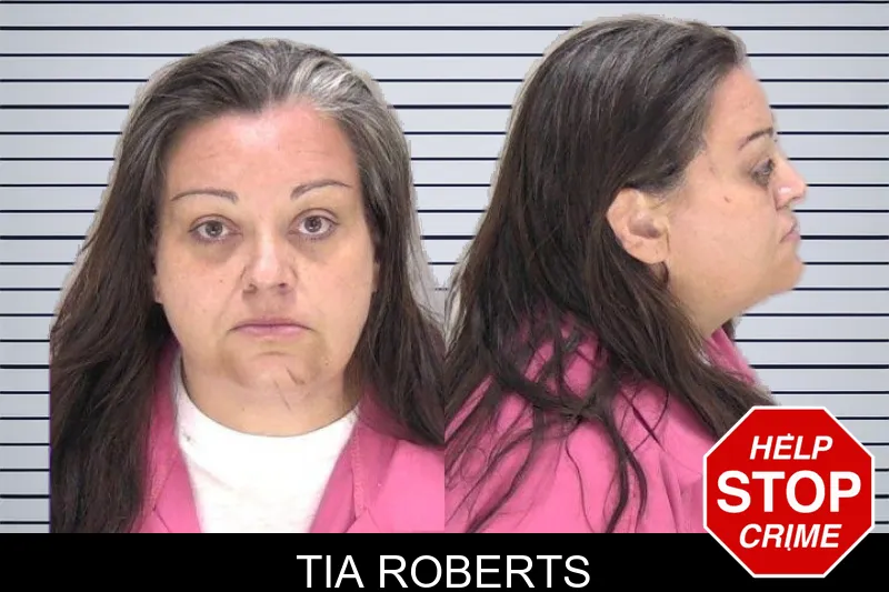 Tia Roberts mugshot