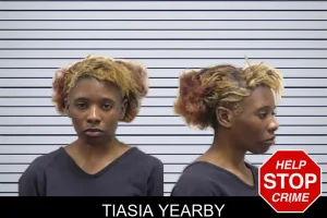 Tiasia Yearby mugshot