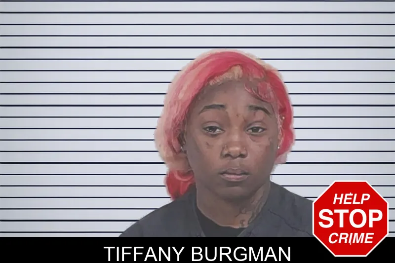 Tiffany Burgman mugshot