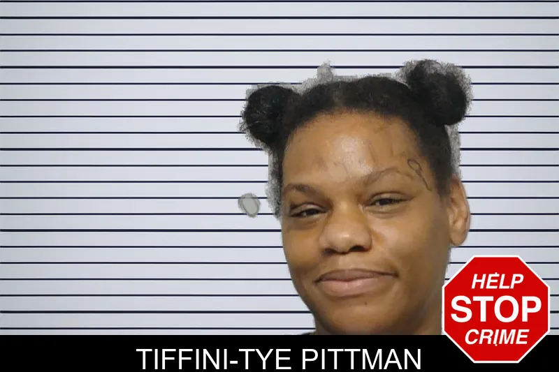 Tiffini-Tye Pittman mugshot
