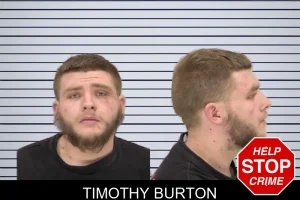 Timothy Burton mugshot