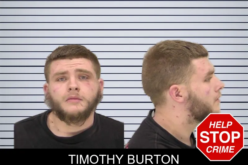 Timothy Burton mugshot