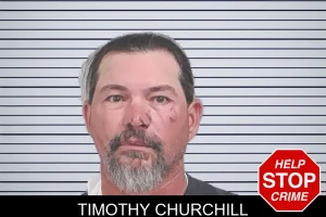 Timothy Churchill mugshot