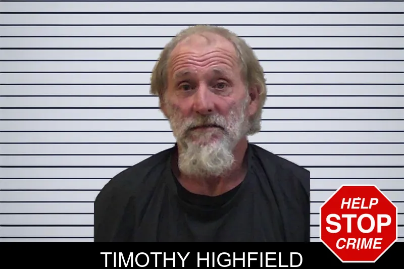Timothy Highfield mugshot