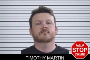 Timothy Martin mugshot