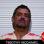 Timothy McDaniel mugshot