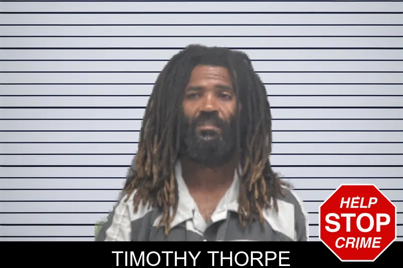 Timothy Thorpe mugshot