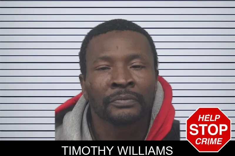 Timothy Williams mugshot