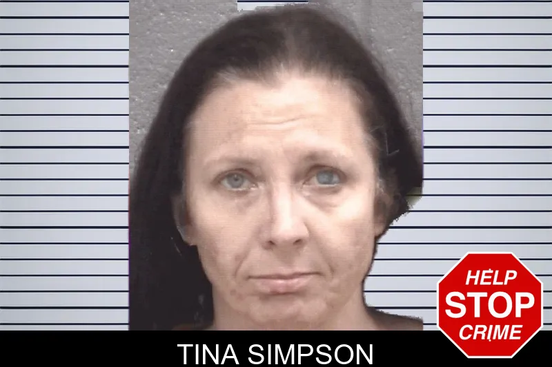 Tina Simpson mugshot