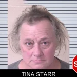 Tina Starr mugshot