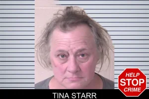 Tina Starr mugshot