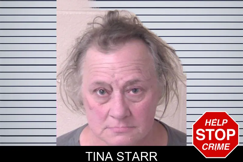 Tina Starr mugshot