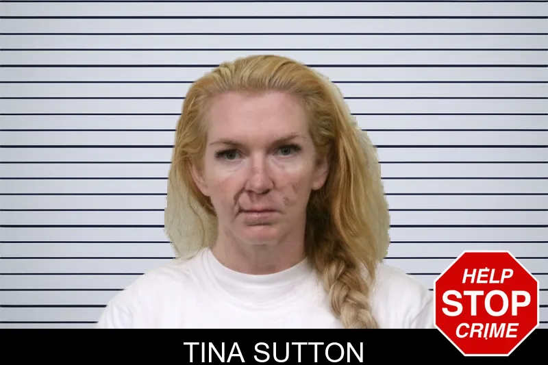 Tina Sutton mugshot