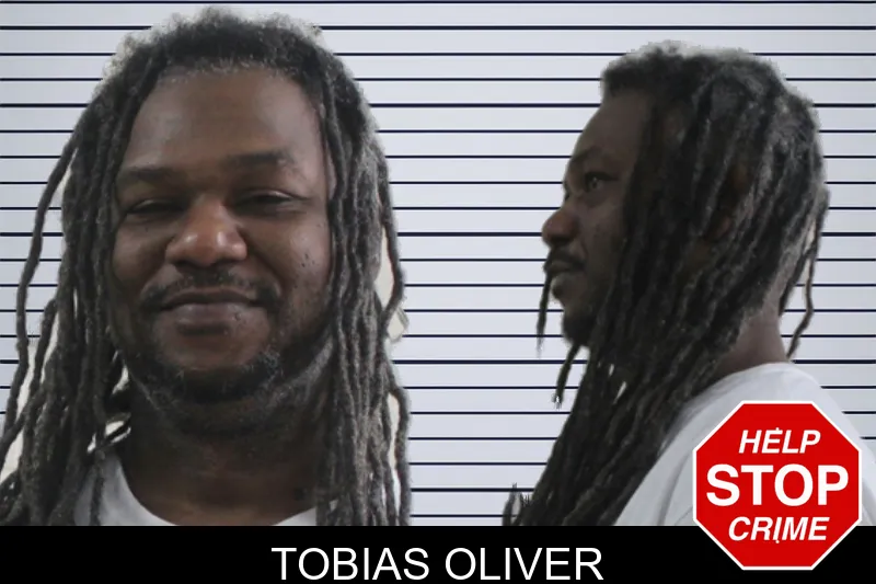 Tobias Oliver mugshot