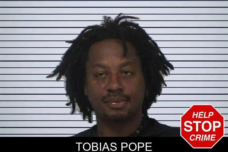 Tobias Pope mugshot