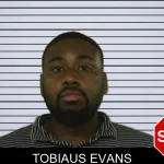 Tobiaus Evans mugshot