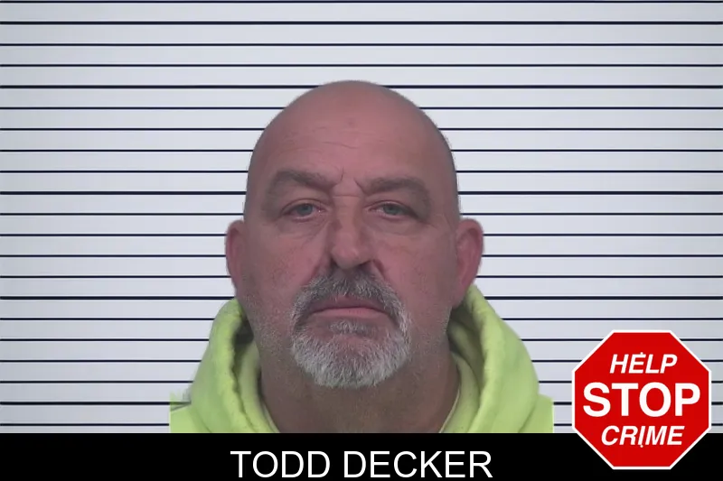 Todd Decker mugshot