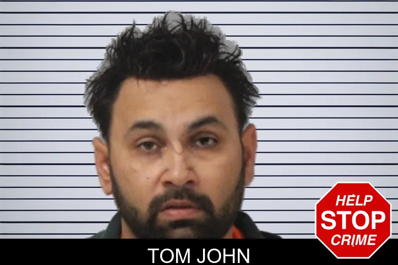 Tom John mugshot