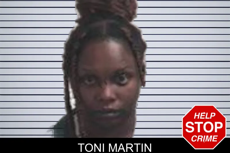 Toni Martin mugshot