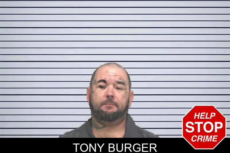Tony Burger mugshot