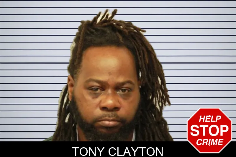 Tony Clayton mugshot