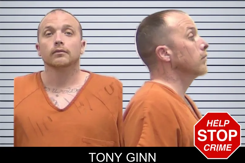 Tony Ginn mugshot