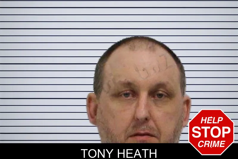 Tony Heath mugshot