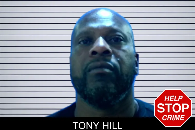 Tony Hill mugshot