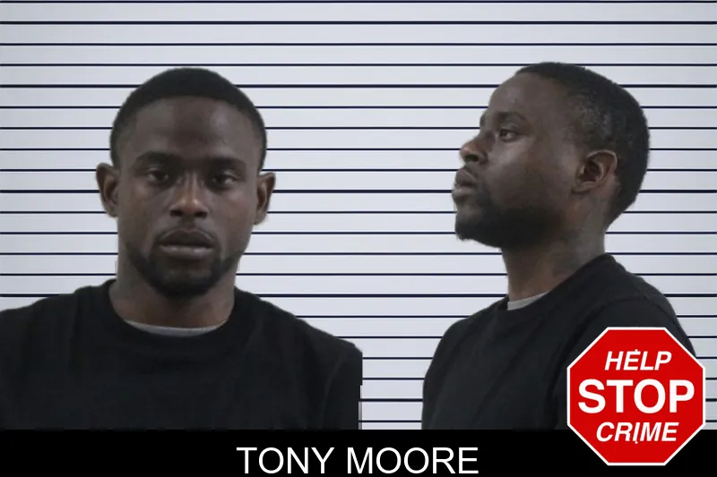 Tony Moore mugshot
