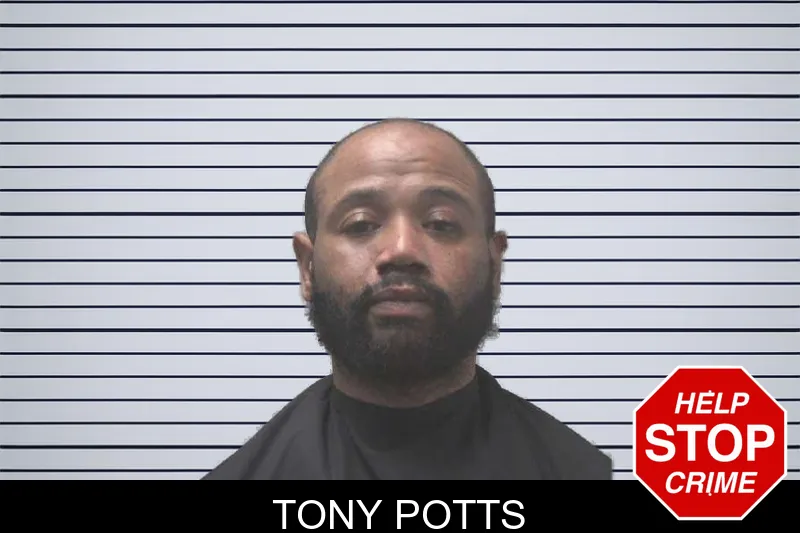 Tony Potts mugshot
